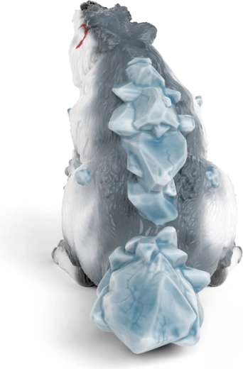 Imponente armadura de hielo y cristales