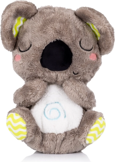 Peluche que respira con música koala beige
