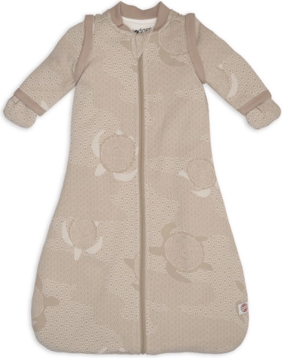 Saco de dormir Lodger con mangas desmontables matcha beige 50/62