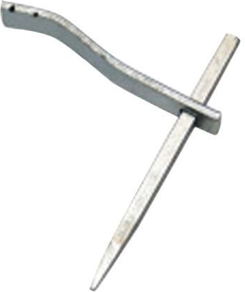 Grapa de fachada galvanizada 140 mm