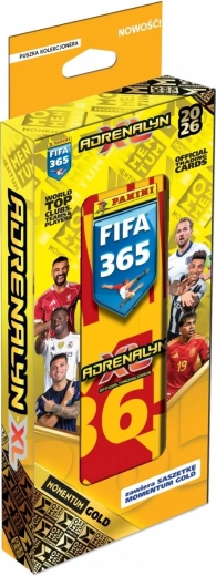 Caja metálica coleccionable PANINI FIFA 365 Adrenalyn XL 2026