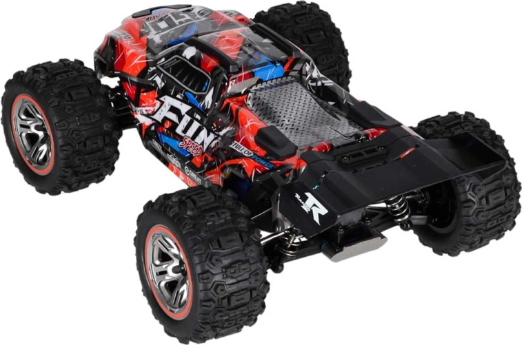 Potente tracción 4WD sin escobillas