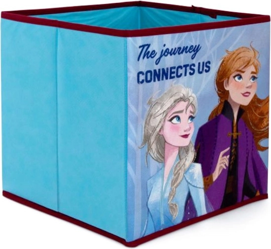 Caja de almacenamiento plegable Frozen 31 × 31 × 31 cm