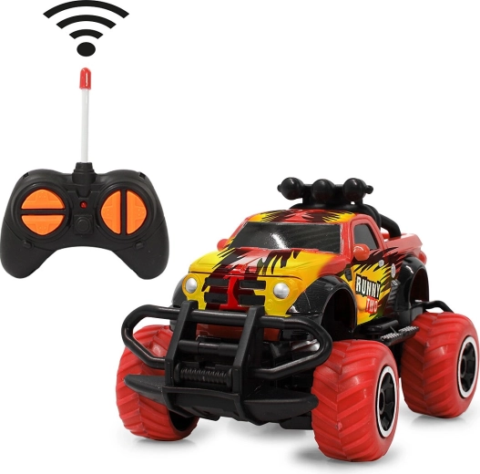 Jamara Runny Two RC monster truck 1:43 rojo 40 MHz