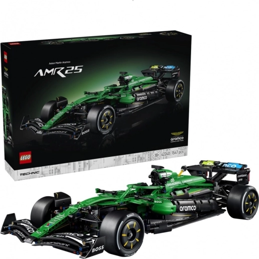 LEGO Technic Aston Martin Aramco AMR25 – monoplaza F1