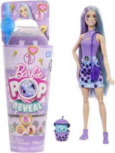 Barbie Pop Reveal Bubble Tea muñeca – leche de taro