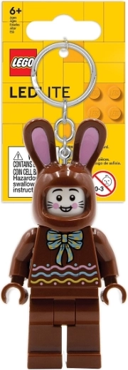 Lego iconic conejito de chocolate – llavero luminoso con LED