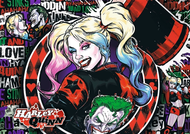 TREFL Puzzle Premium Plus Batman: Harley Quinn 1000 piezas