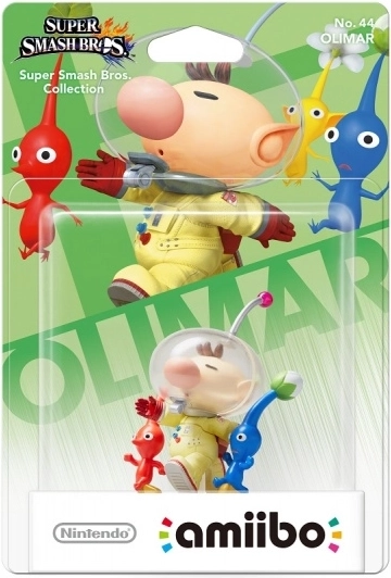 Amiibo Pikmin y Olimar – figura para Super Smash Bros.