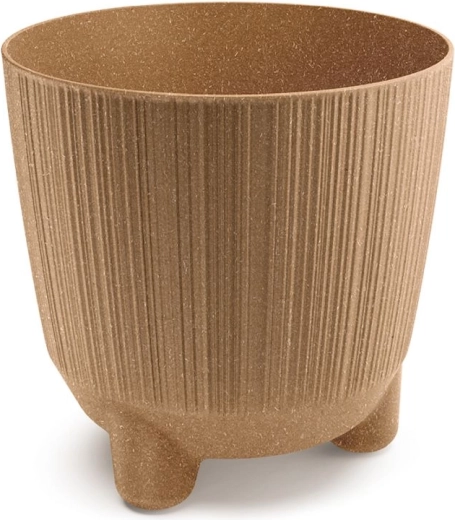 Maceta Ryfo Eco Wood 19,5 cm naturo