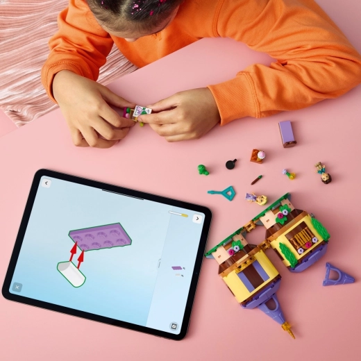 Construcción interactiva con la app LEGO Builder