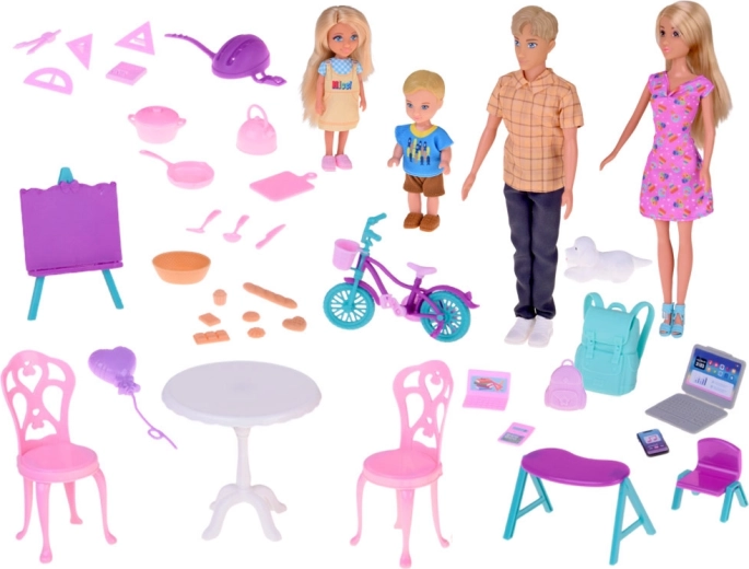 Familia completa para juego de roles