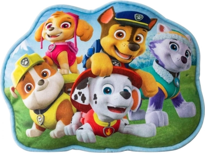 Cojín con forma Patrulla Canina