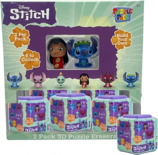 Figura de goma de Lilo y Stitch – set de 2 uds