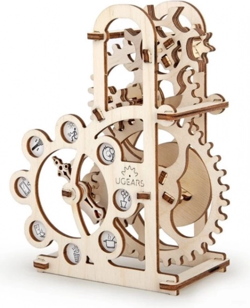 UGEARS rompecabezas 3D dinamómetro – modelo mecánico de madera