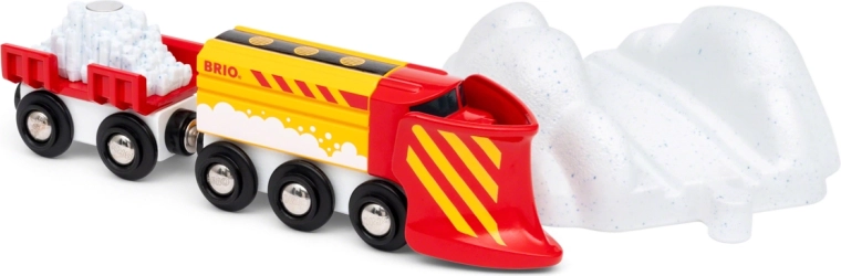 Tren BRIO World con quitanieves