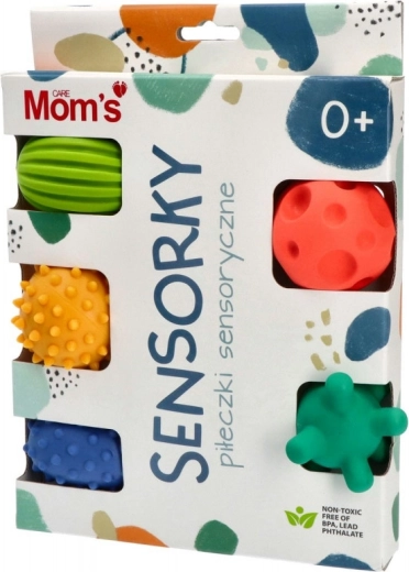 Pelotas sensoriales pastel SENSORKY – set de 5 uds.