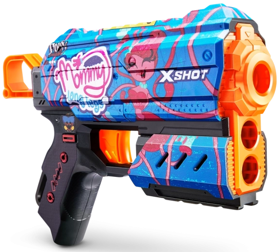 Lanzador X-Shot Skins Flux Poppy Playtime