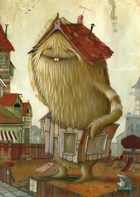 Puzzle Vecindario 1000 piezas Zozoville de HEYE