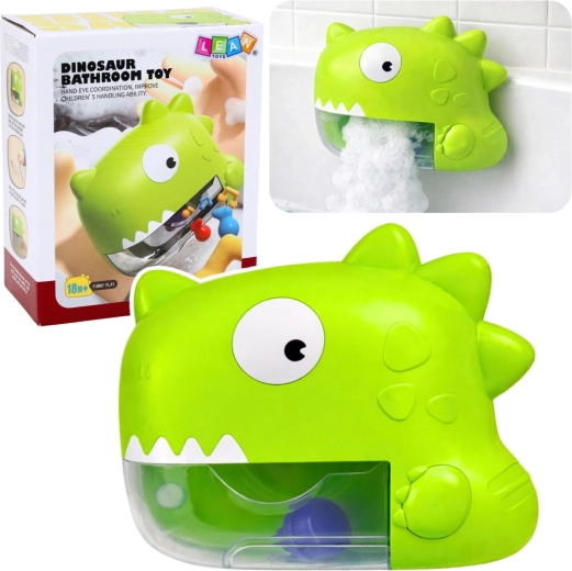 juguete de baño infantil dinosaurio – fabricante de espuma, verde