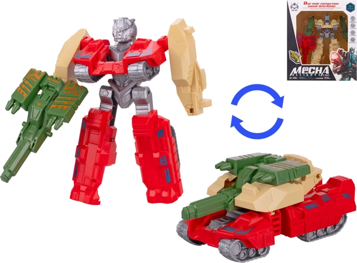 Tanque/robot transformable 16,5 cm
