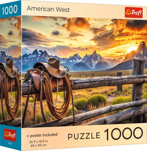 Puzzle Trefl del Lejano Oeste 1000 piezas