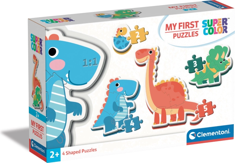 Clementoni Mis primeros puzzles Dinosaurios
