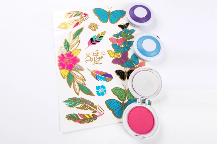 3 colores de tizas en un solo paquete