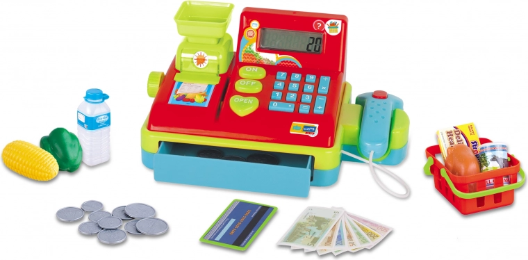 Caja registradora infantil con efectos 23 cm