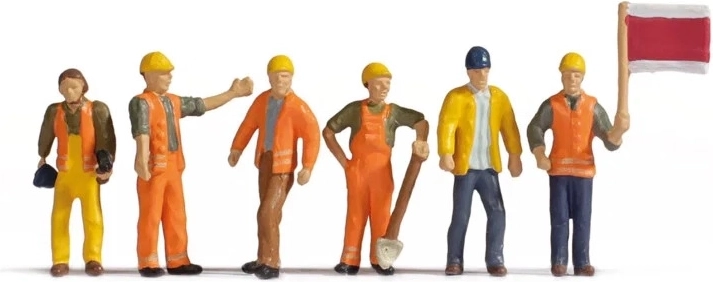 Noch set de figuras de trabajadores de vía H0