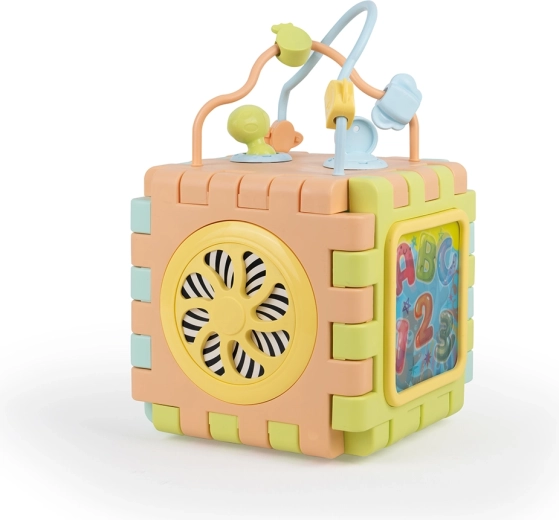 Dolu cubo educativo de motricidad y puzzle 2 en 1