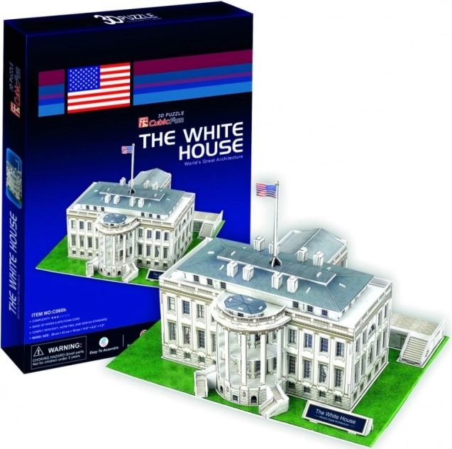 CUBICFUN puzzle 3D Casa Blanca – 64 piezas