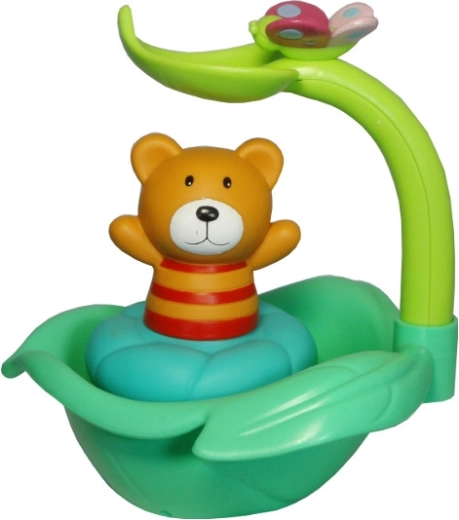 Fuente de baño con osito para bebés