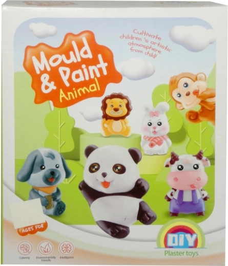 Set creativo – figuras de yeso para pintar con imanes