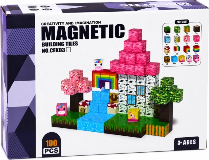 100 piezas para creación en 2D y 3D