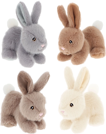 Conejito de peluche Keeleco de 14 cm