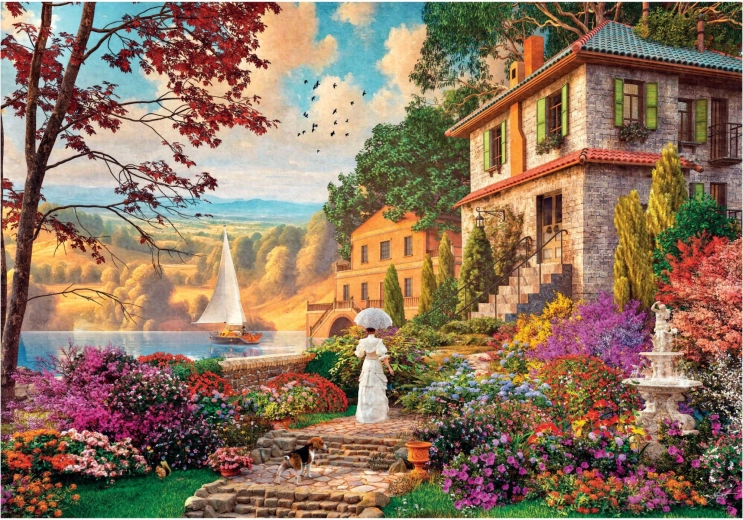 Puzzle CLEMENTONI Paseo victoriano 500 piezas