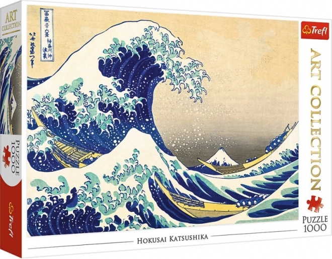Puzzle de 1000 piezas Art Collection La gran ola de Kanagawa