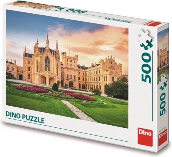 Puzzle Dino Castillo de Lednice 500 piezas