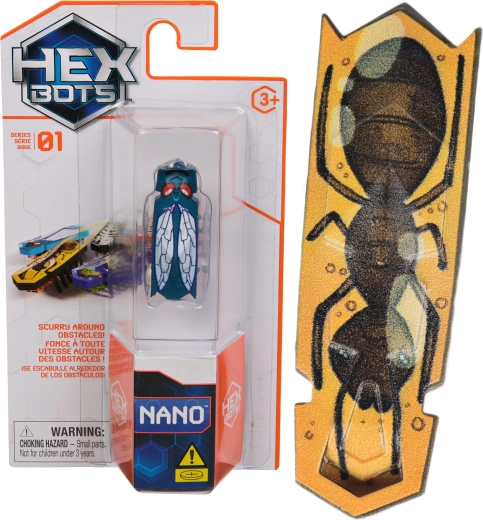 Spin Master HEX BOTS Nano mini escarabajo robótico – serie 1 (mix)