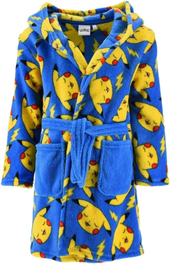 Albornoz infantil Pokémon Pikachu con capucha