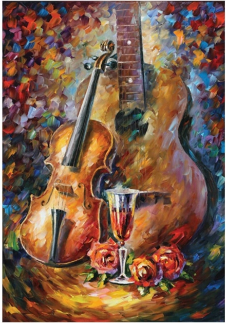 Puzzle Guitarra y Violín 500 piezas