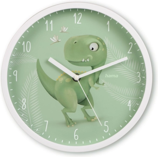 Reloj de pared infantil Dino de 25 cm