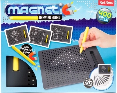 Tableta de dibujo magnética con plantillas