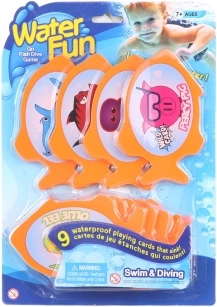 Peces de plástico para buceo en el agua – set de 9 uds
