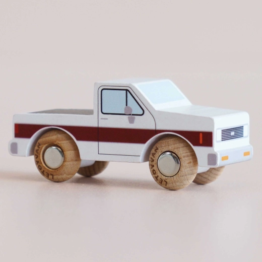 Le Toy Van cochecito de madera Charlie, pick-up clásico