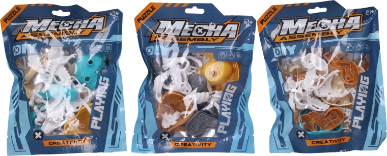 Kit de construcción de dinosaurio 11 cm - 1 pieza