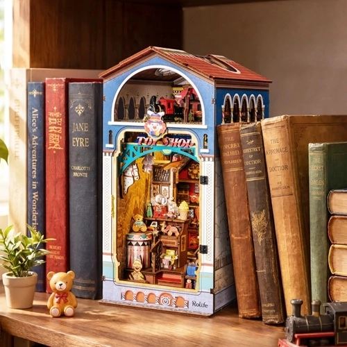 Mágica miniatura de una juguetería