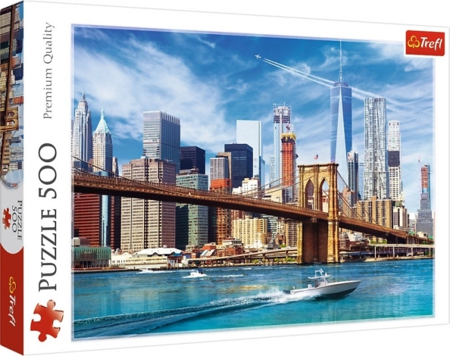 Puzle de 500 piezas Vista de Nueva York Trefl