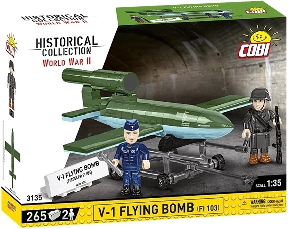 Cobi WWII bomba voladora V-1 FI 103 kit de construcción 1:35 (265 piezas)